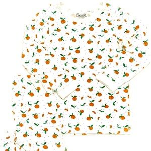 Coccoli apricot pajamas 2 piece modal/bamboo 5T